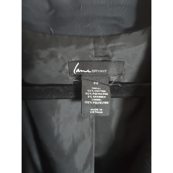 Lane Bryant Blazer 22 Plus Office Work Special Occasion Classic Staple Winter - Picture 3 of 9